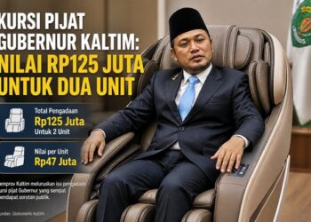 Klarifikasi Kursi Pijat Gubernur Kaltim: Nilai Rp125 Juta untuk Dua Unit
