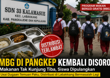 Menu MBG Belum Datang hingga Siang, Siswa SDN 33 Kalamasue Pangkep Terpaksa Pulang