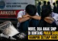 Miris, Dua Anak SMP di Bontang Pakai Sabu Hampir setiap Hari
