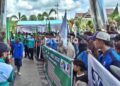 Ratusan Buruh Kutai Timur Demo May Day, Soroti PHK Sepihak