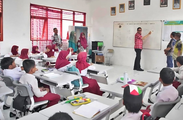 SDN 012 Samarinda Disulap Total, Kini Jadi Sekolah Percontohan Tanpa AC