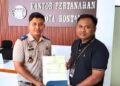 BPN Bontang Serahkan Sertipikat Aset Negara untuk Cegah Sengketa Tanah