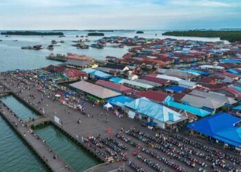 Vila di Atas Laut Mulai Ditertibkan, Pemprov Kaltim Khawatir Pesisir Rusak
