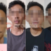 Empat Bersaudara di Bontang Ditangkap, Rumah Kontrakan Diduga jadi Sarang Sabu