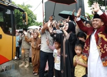 112 Jemaah Haji Bontang Diberangkatkan ke Embarkasi Balikpapan
