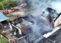 Kebakaran di Muara Rapak Balikpapan Hanguskan Lima Rumah, Lansia Alami Luka Bakar