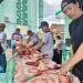 Masjid Agung Al-Hijrah Bontang Sebar 1,3 Ton Daging Kurban sampai Malahing