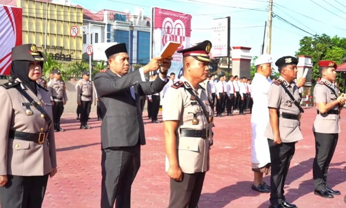 Mutasi di Polres Bontang, Waka hingga Kasat Reskrim Berganti