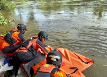3 Hari Terseret Arus Sungai Melenyu Kutim, Jasad Rifki Ditemukan Sejauh 7,7 Km
