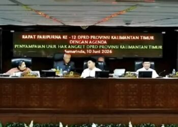 Hak Angket DPRD Kaltim Tertunda, Hanya 32 Anggota Hadir di Rapat Paripurna