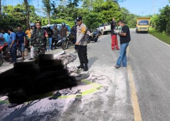 Hindari Lubang Jalan, 2 Pemotor Tewas Kecelakaan di Kutim