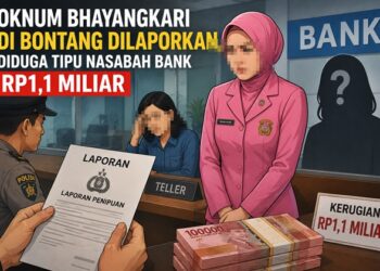 Oknum Bhayangkari di Bontang Dilaporkan, Diduga Tipu Nasabah Bank Rp1,1 Miliar