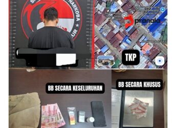 Asyik Santai di Pos Ronda, Pria di Kutim Diciduk Kantongi 12 Paket Sabu