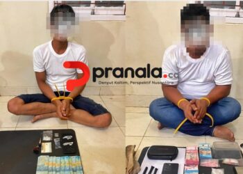 Bandar Sabu Bersenjata Digerebek di Muara Badak, Anak Buah Kabur Bawa Pistol