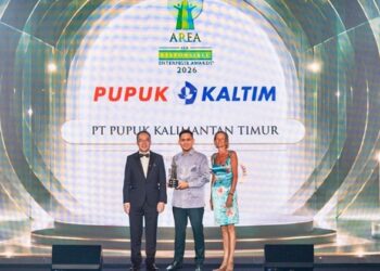 Bikin Lansia Guntung Berdaya, Pupuk Kaltim Sabet Penghargaan Internasional AREA 2026
