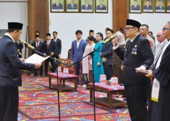 Erick Victory Resmi Dilantik jadi Sekda Kutai Barat