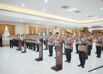 Kapolda Kaltim Reshuffle Besar, Lima Kapolres dan Sejumlah Pejabat Berganti