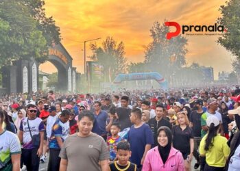Lautan Manusia di Balikpapan, 20 Ribu Warga Padati HUT ke-68 Kodam VI/Mulawarman