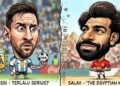 Rapuh di Belakang, Argentina Waswas Teror Mo Salah Jelang Lawan Mesir