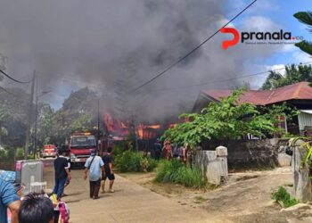 Pemilik ke Samarinda, Rumah di Muara Wahau Hangus Dilalap Api, Kerugian Rp300 Juta