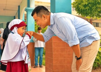 Perintah Wali Kota Bontang: Para Ayah, Tolong Antar Anakmu di Hari Pertama Sekolah